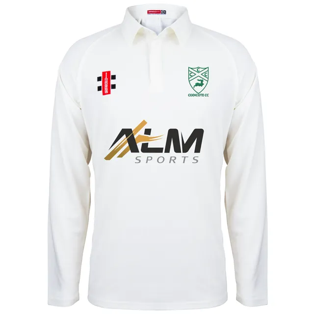 gray-nicolls-matrix-v2-camicia-cricket-manica-lunga-senior-codicote-cc-avorio image 1