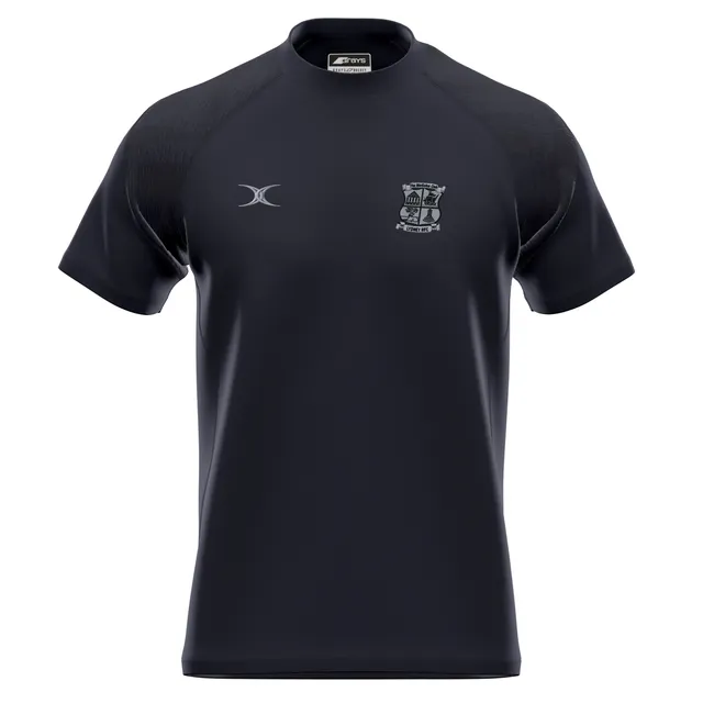 gilbert-rugby-lydney-rfc-senior-gts-s-s-shirt-maglia-allenamento-nera image 1