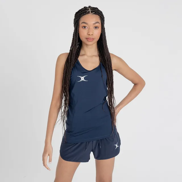 gilbert-rugby-synergie-pro-canotta-donna-training-rugby-nero-blu-navy image 1