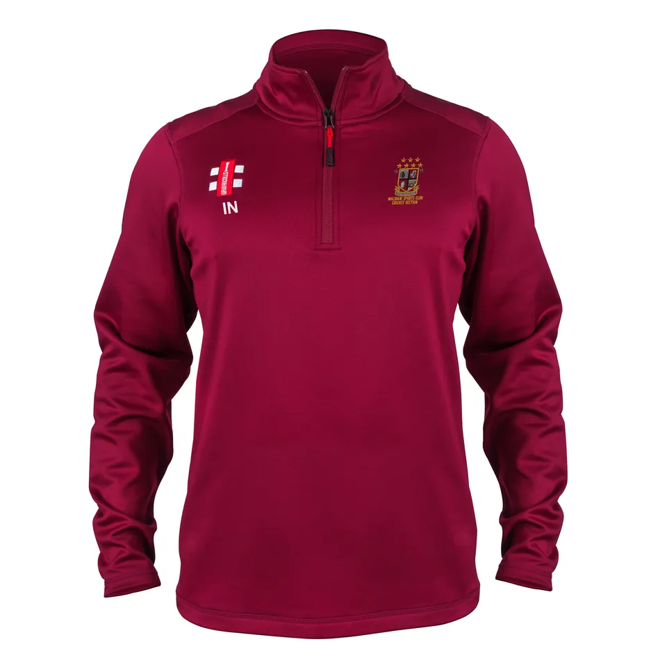gray-nicolls-walshaw-cricket-club-senior-pile-storm-thermo-bordeaux image 1