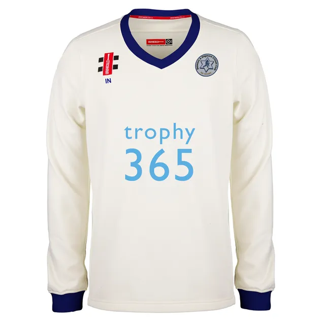 gray-nicolls-belmont-edgware-cc-senior-maglione-match-pro-performance-avorio-nav image 1