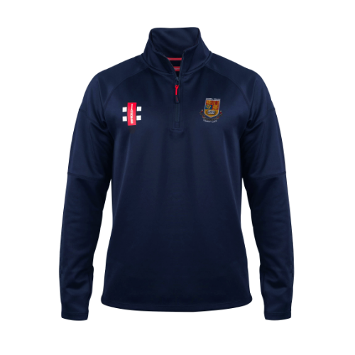 gray-nicolls-pro-thermo-pile-1-4-zip-senior-imperial-college-union-cc-navy image 1