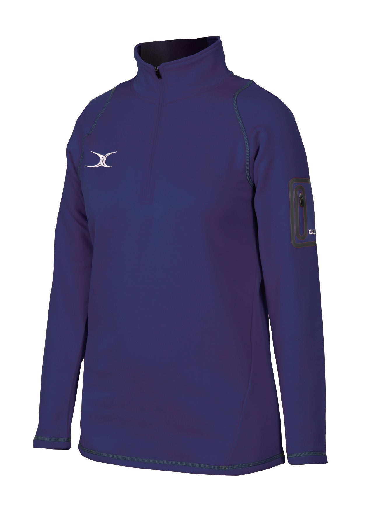 gilbert-rugby-quest-pile-donna-nero-navy image 3