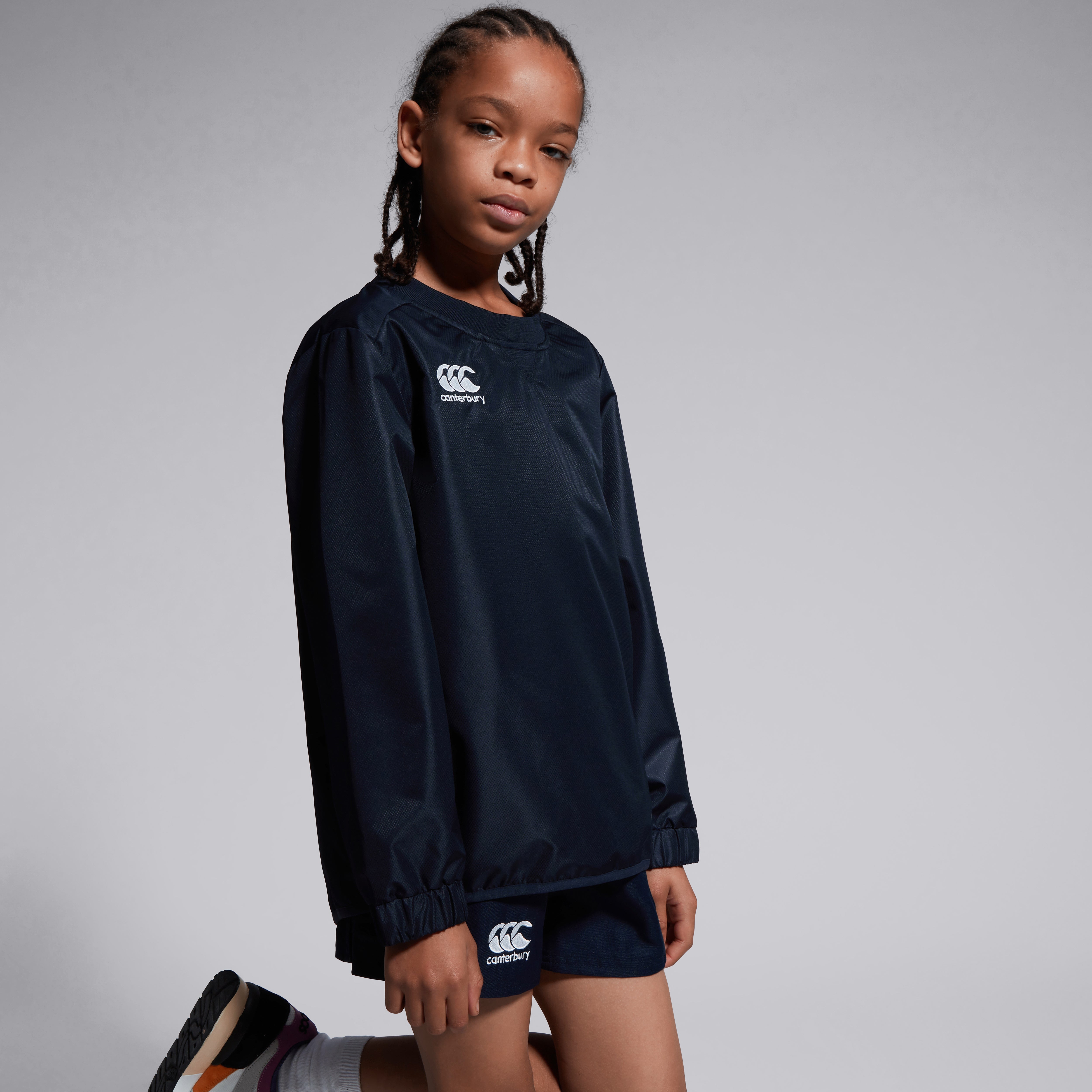 canterbury-club-vaposhield-contact-top-junior-unisex-top-rugby-blu-navy image 6