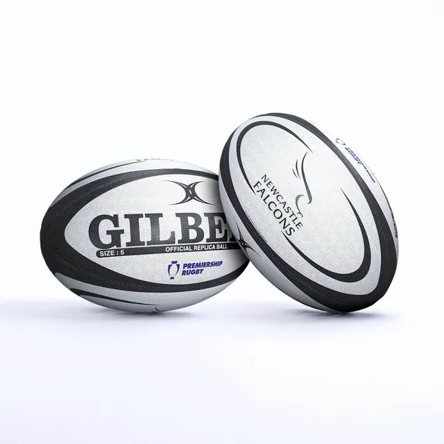 gilbert-newcastle-falcons-pallone-rugby-replica image 1