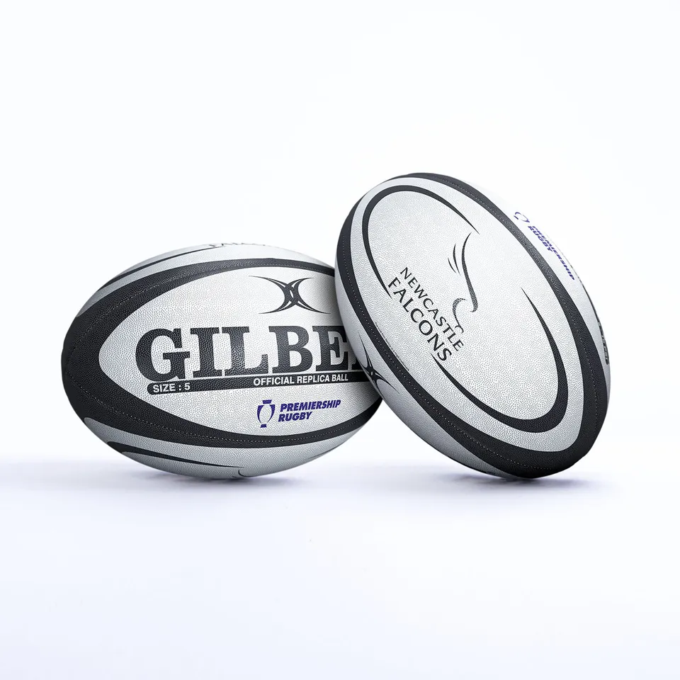 gilbert-newcastle-falcons-pallone-rugby-replica image 1