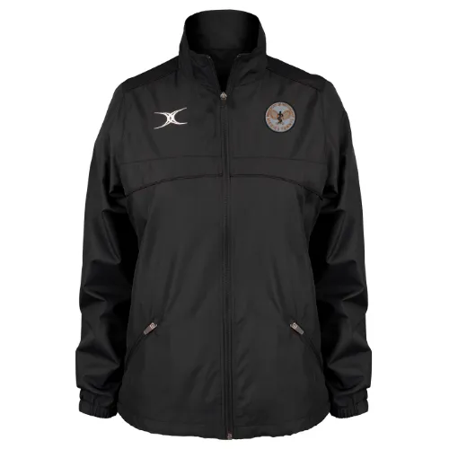 gilbert-rugby-photon-giacca-full-zip-donna-nera-nottingham-medics-tennis image 1