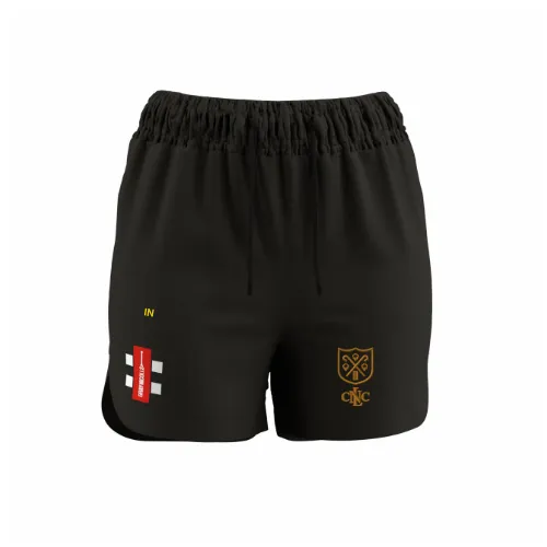 gray-nicolls-north-london-cc-donna-pantaloncini-gts-neri image 1