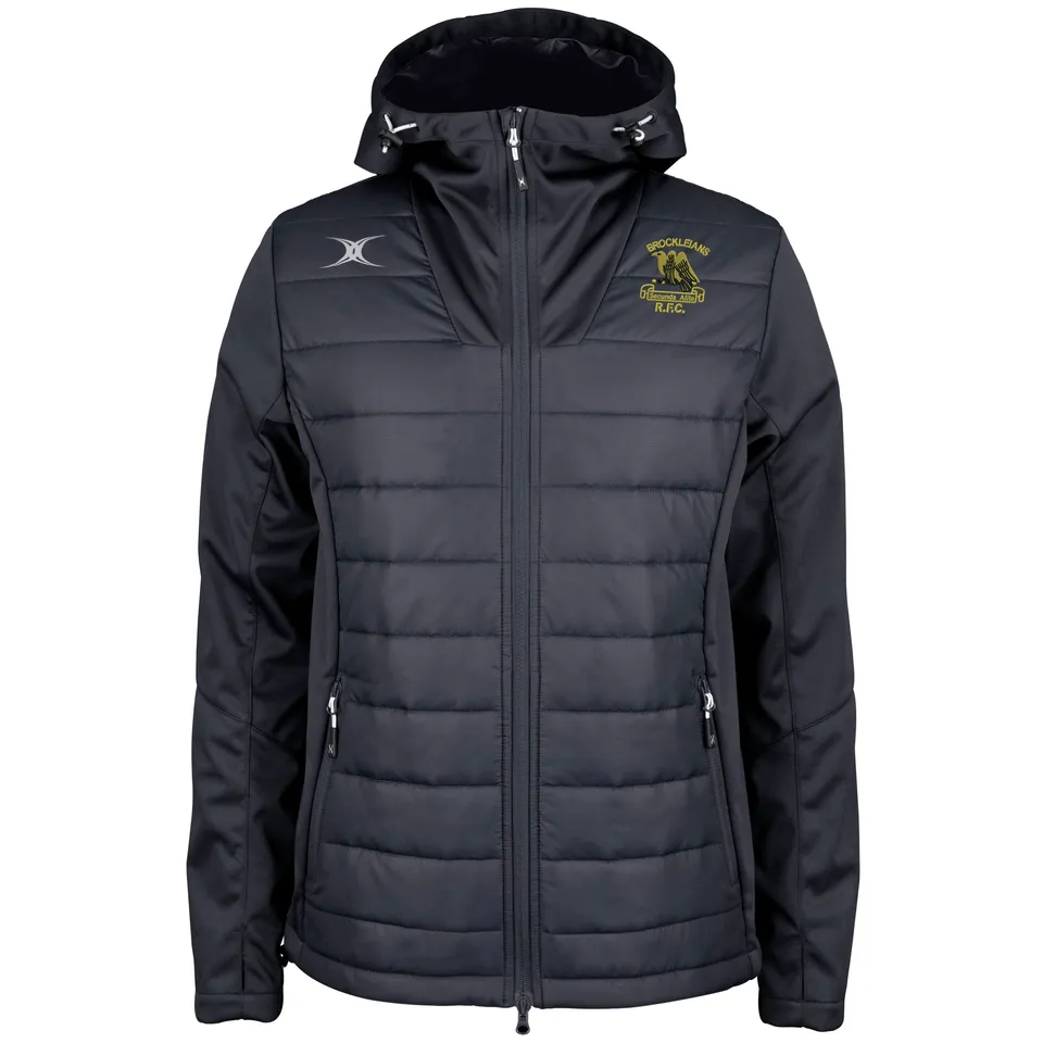 gilbert-rugby-brockleians-rfc-giacca-pro-active-full-zip-senior-nero image 1