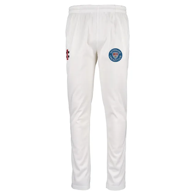 gray-nicolls-matrix-v2-pantaloni-cricket-actonians-cc-junior-avorio-slim-fit image 1