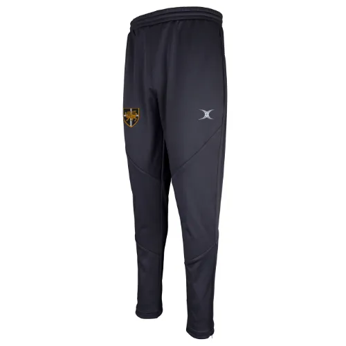 gilbert-rugby-esher-rfc-pro-pantaloni-tuta-warm-up-uomo-neri image 1