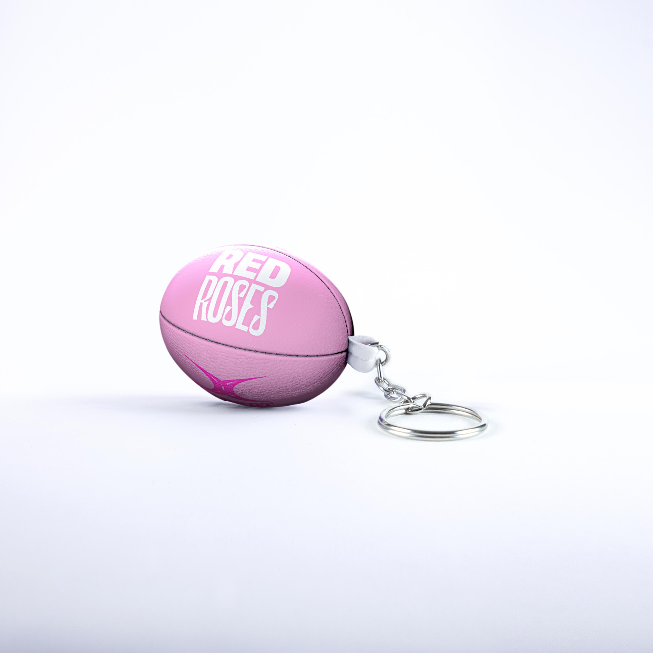 gilbert-rugby-barbie-x-red-roses-portachiavi-mini-pallone-rosa image 4