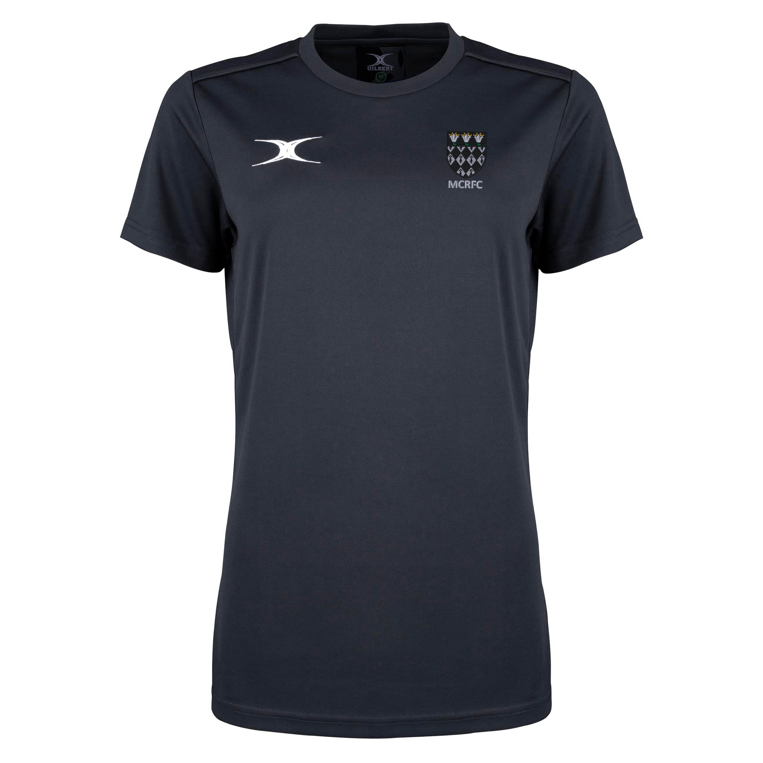 gilbert-rugby-magdalen-college-photon-ii-tee-senior-nero-manica-corta image 1