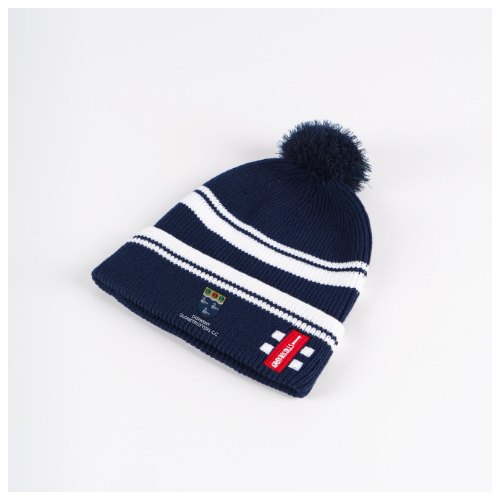 gray-nicolls-derwent-globetrotters-senior-berretto-bobble-dark-navy image 1