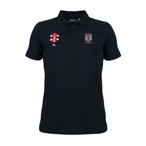 gray-nicolls-beaulieu-park-cc-senior-velocity-polo-manica-corta-nero image 1
