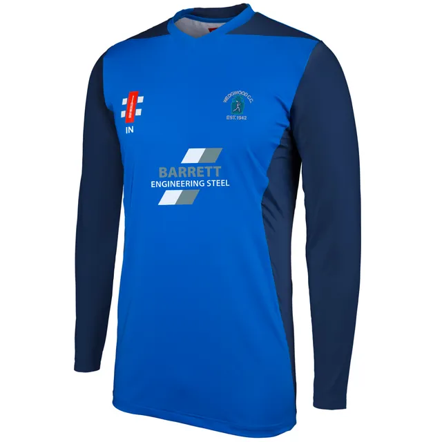 gray-nicolls-pro-performance-t20-maglia-cricket-manica-lunga-bambino-royal-navy- image 1
