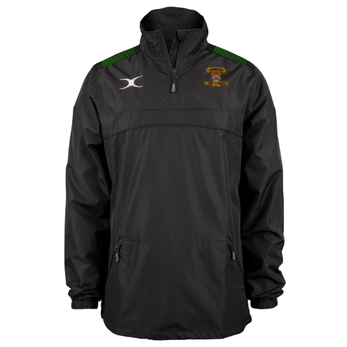 gilbert-rugby-cowbridge-rc-adult-photon-giacca-1-4-zip-nera image 1