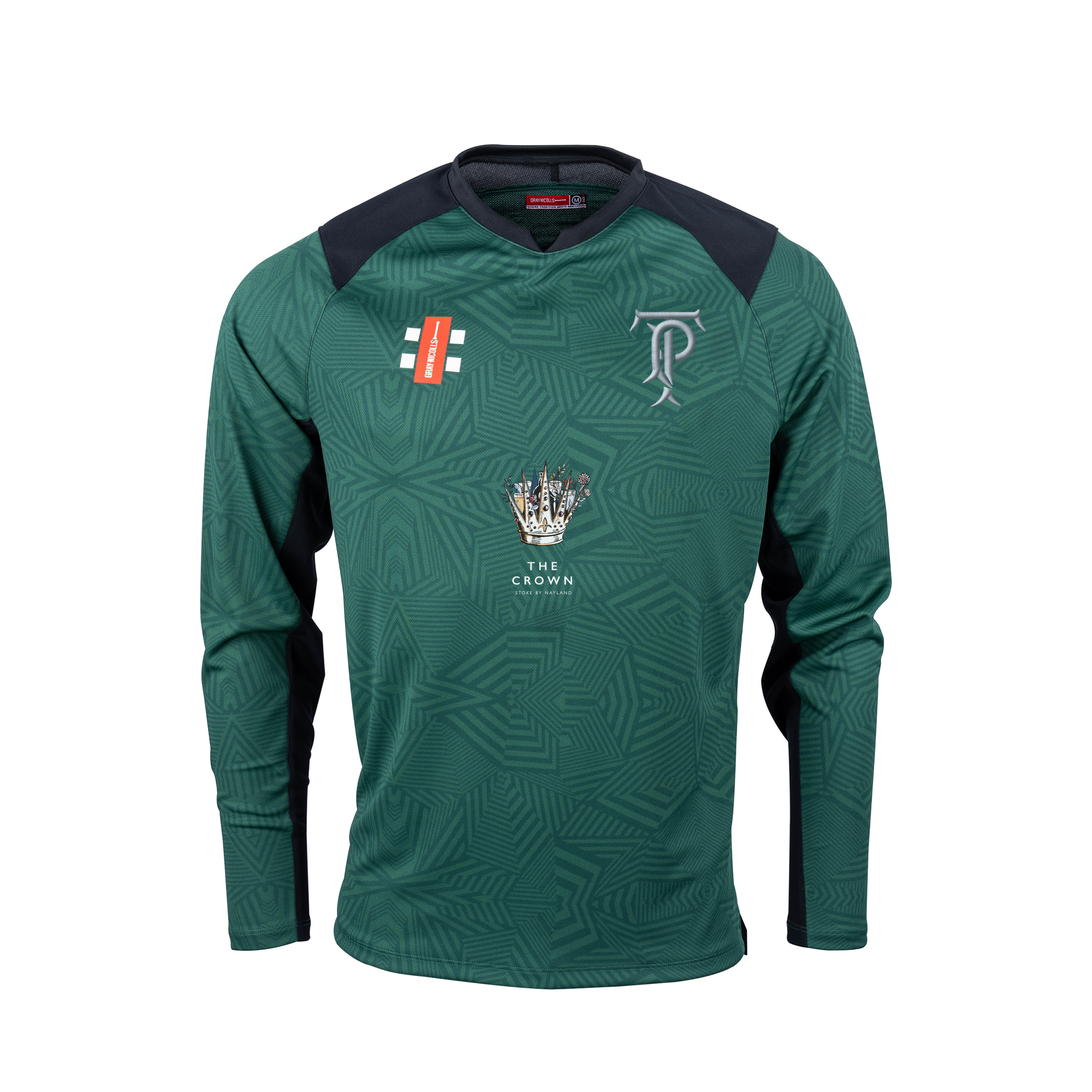 gray-nicolls-tendring-park-cc-junior-maglia-cricket-pro-performance-v2-manica-lu image 1