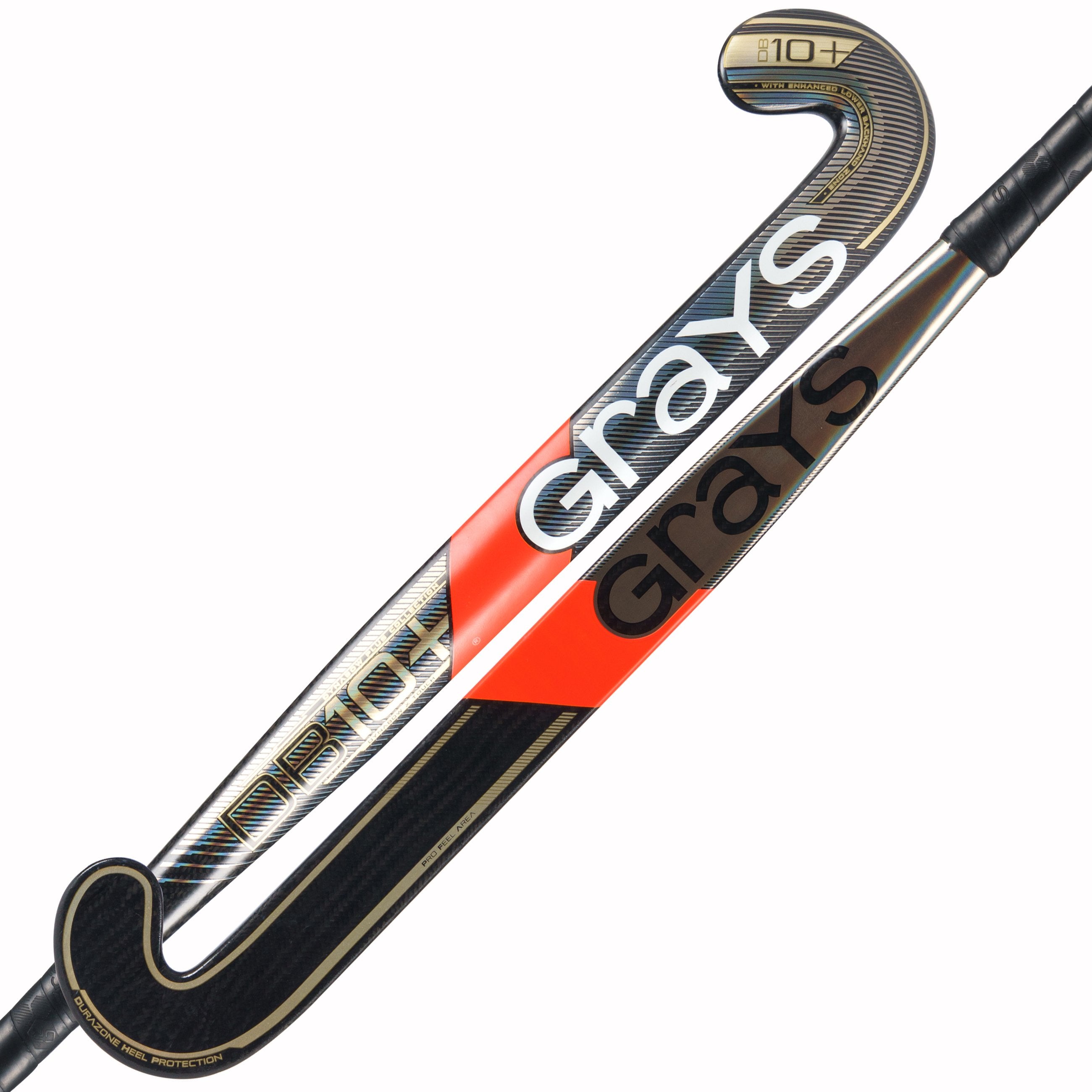 grays-db-10-composite-mazza-hockey-dynabow-plus-nero-oro-2025 image 1