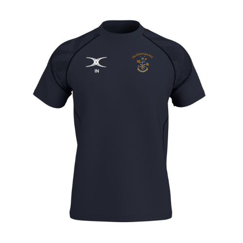 gilbert-rugby-old-elthamians-rfc-senior-gts-t-shirt-manica-corta-blu-navy image 1