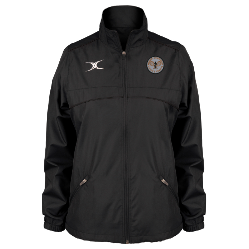 gilbert-rugby-photon-giacca-full-zip-donna-nera-nottingham-medics-tennis image 1