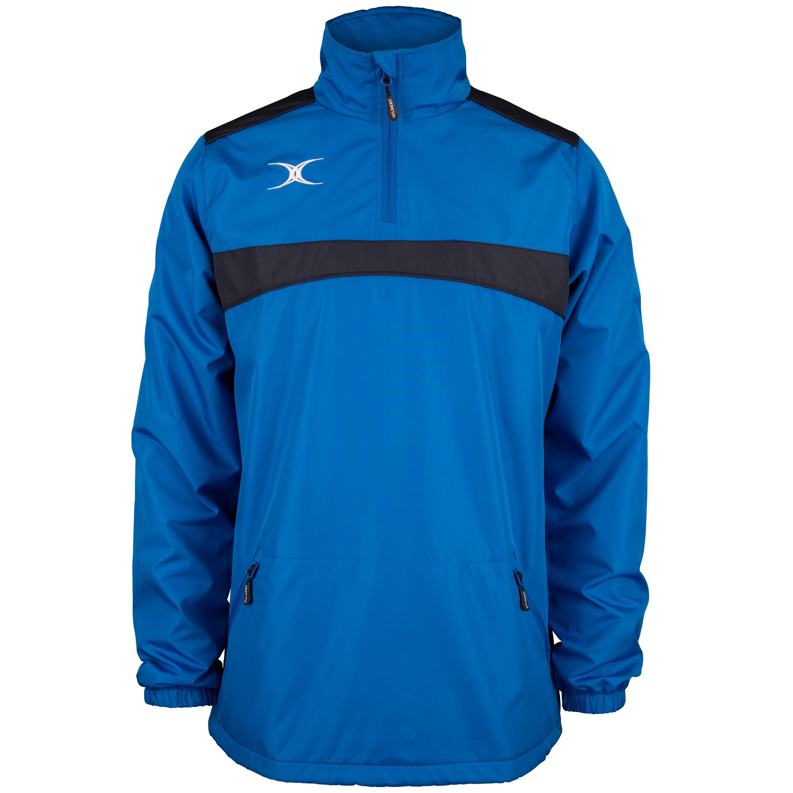 gilbert-rugby-photon-giacca-1-4-zip-junior-nera-antipioggia-leggera image 5