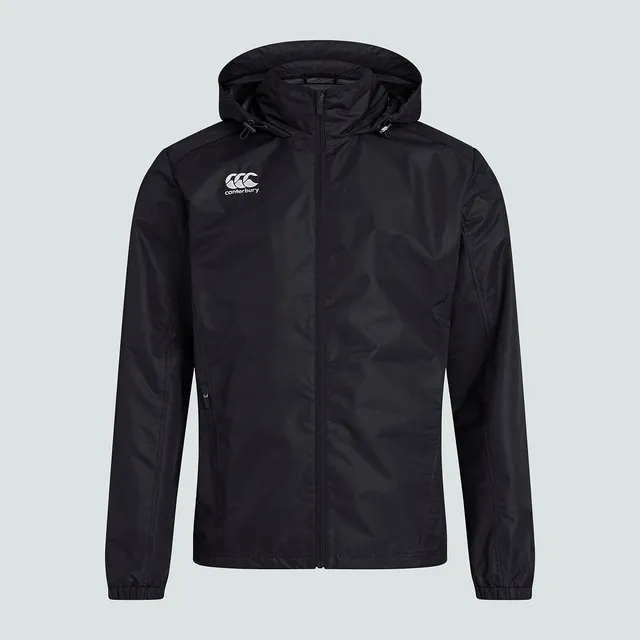 canterbury-club-vaposhield-giacca-antipioggia-uomo-nera-full-zip image 1