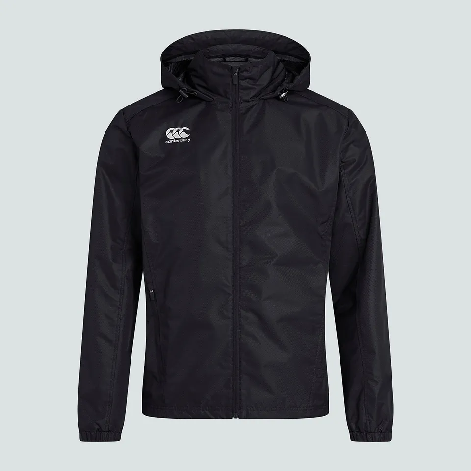 canterbury-club-vaposhield-giacca-antipioggia-uomo-nera-full-zip image 1