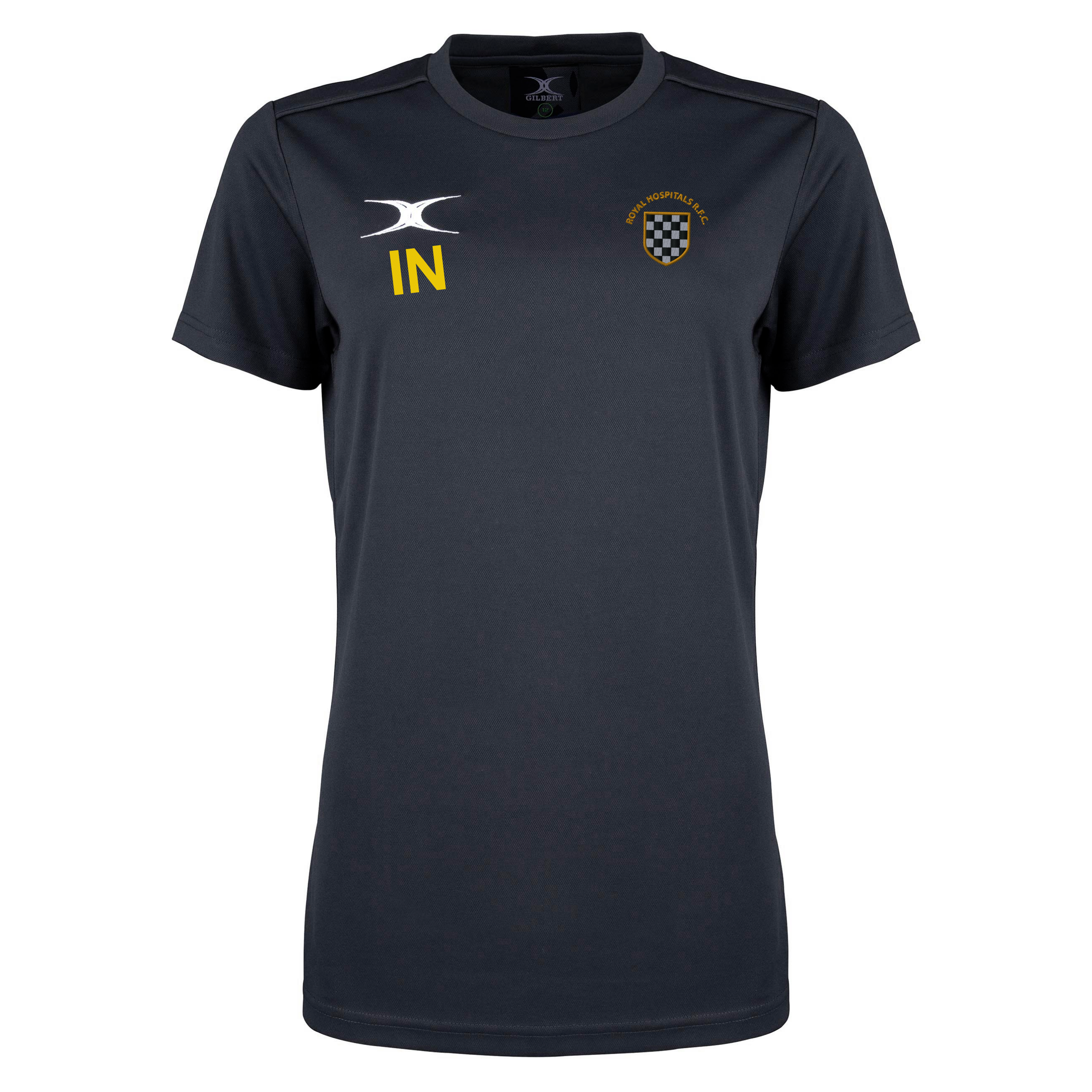 gilbert-rugby-barts-and-the-london-rfc-photon-ii-t-shirt-manica-corta-senior-ner image 1