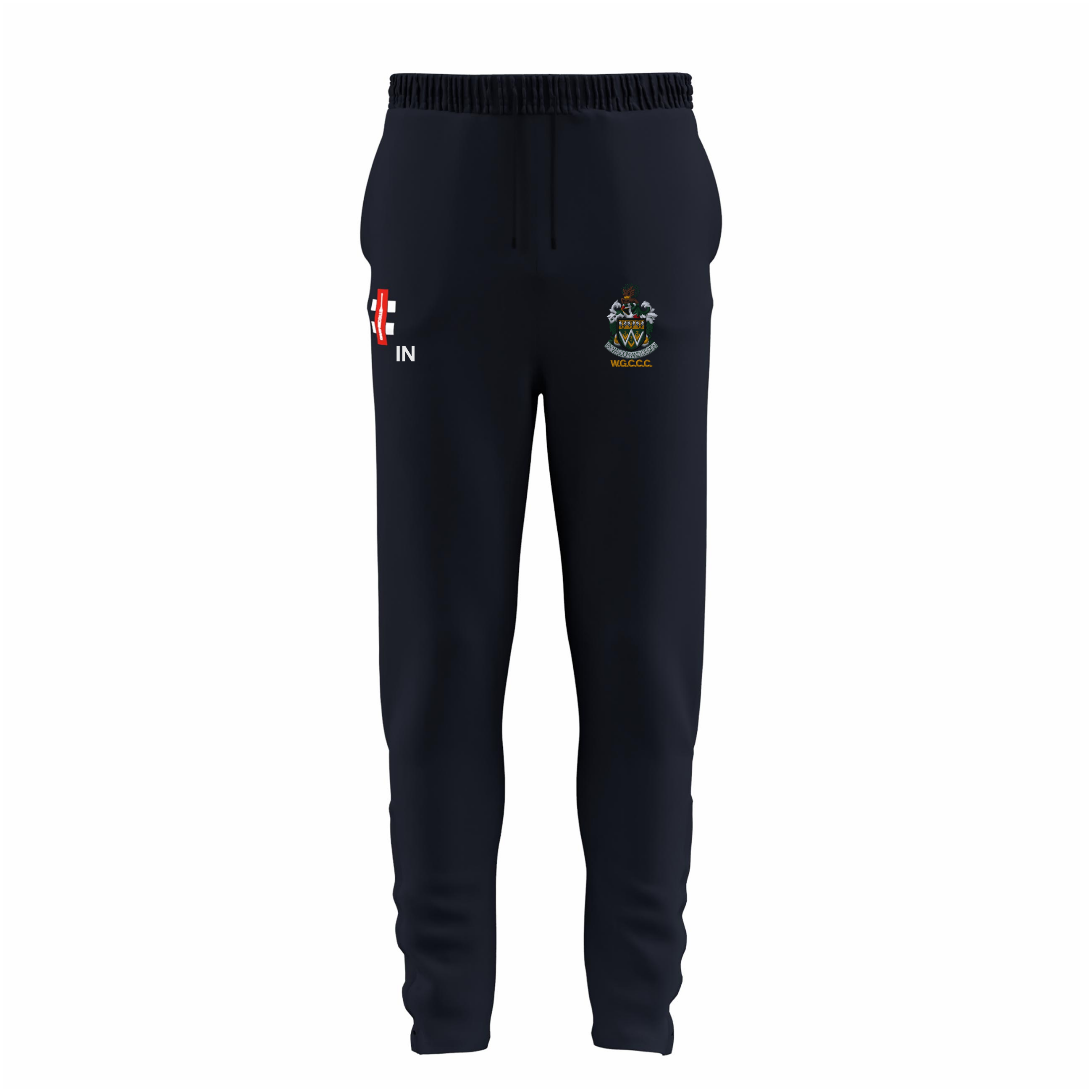 gray-nicolls-welwyn-garden-city-cc-senior-gts-pantaloni-training-blu-navy image 2