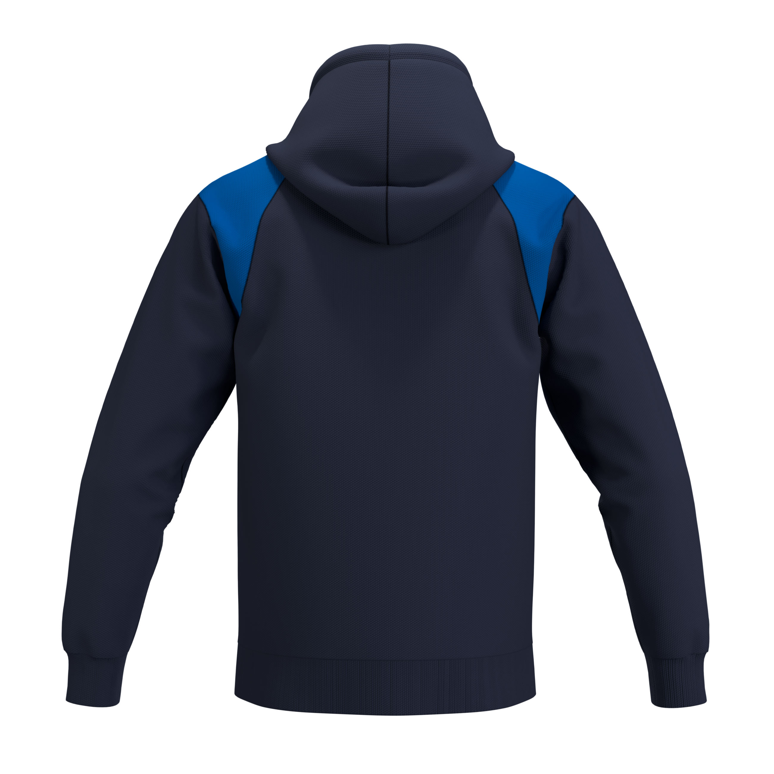 gilbert-rugby-atom-hoodie-unisex-henley-hawks-blu-navy-royal image 2