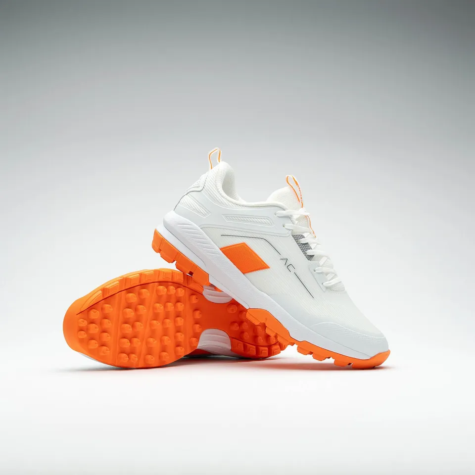 grays-aerocage-x10-junior-bianco-arancione-scarpa-hockey image 1