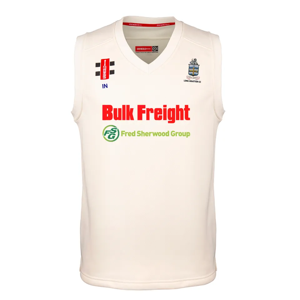 gray-nicolls-long-whatton-cc-senior-pro-performance-slipover-da-match-avorio image 1