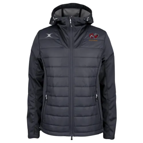 gilbert-rugby-pro-active-giacca-full-zip-adulto-nera-senior image 1