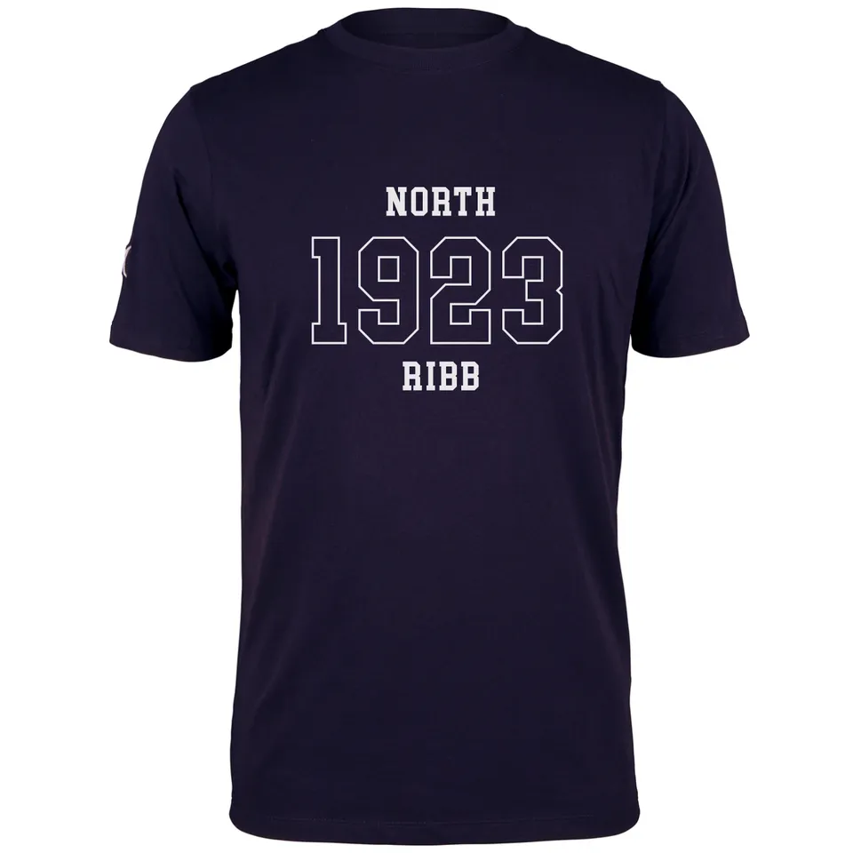 gilbert-rugby-north-ribblesdale-rfc-senior-quest-t-shirt-uomo-blu-navy image 1