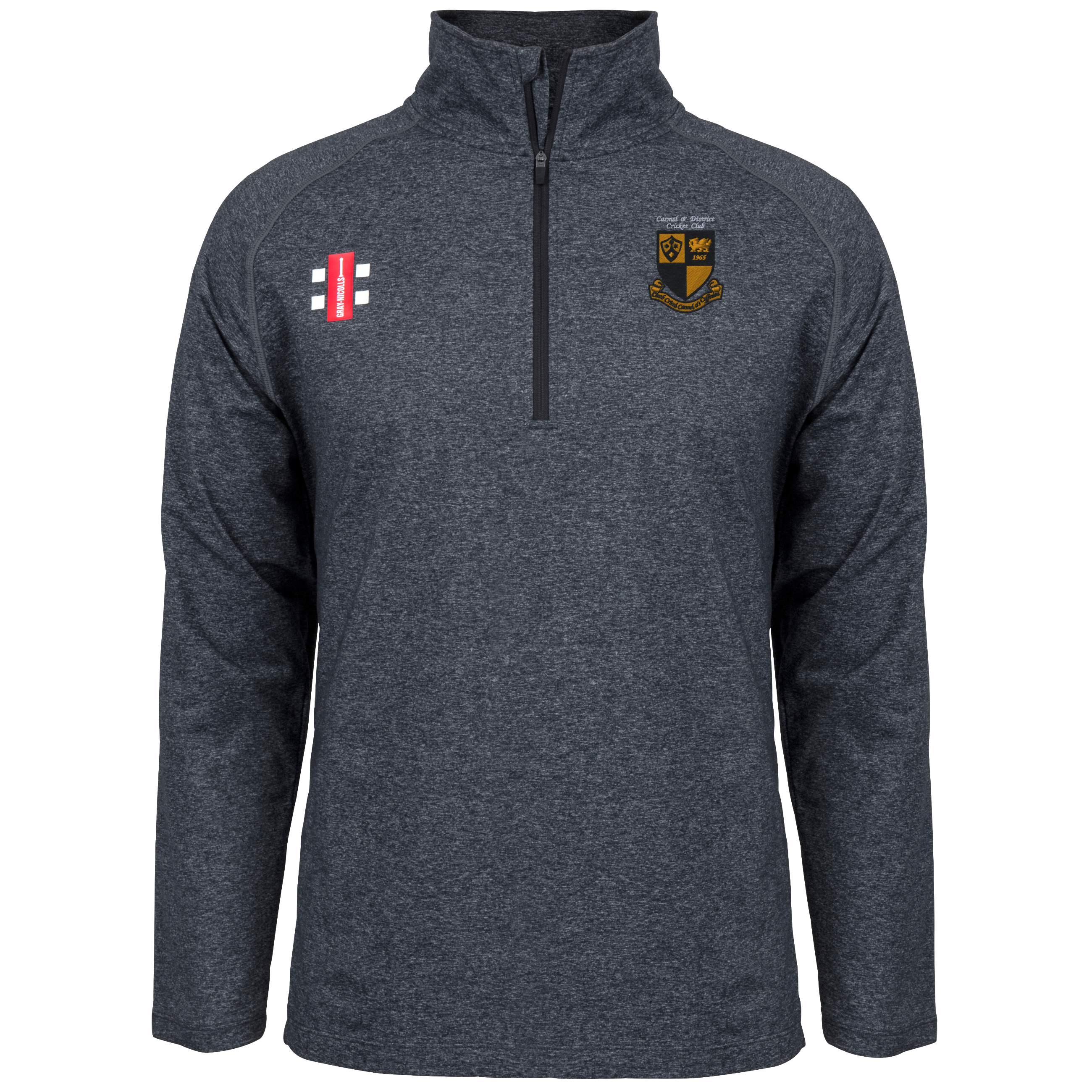 gray-nicolls-carmel-and-district-junior-mid-layer-velocity-nero image 1