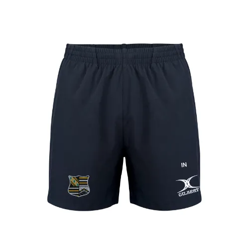 gilbert-rugby-photon-pantaloncini-senior-nero-oadby-wyggestonians-rfc image 1