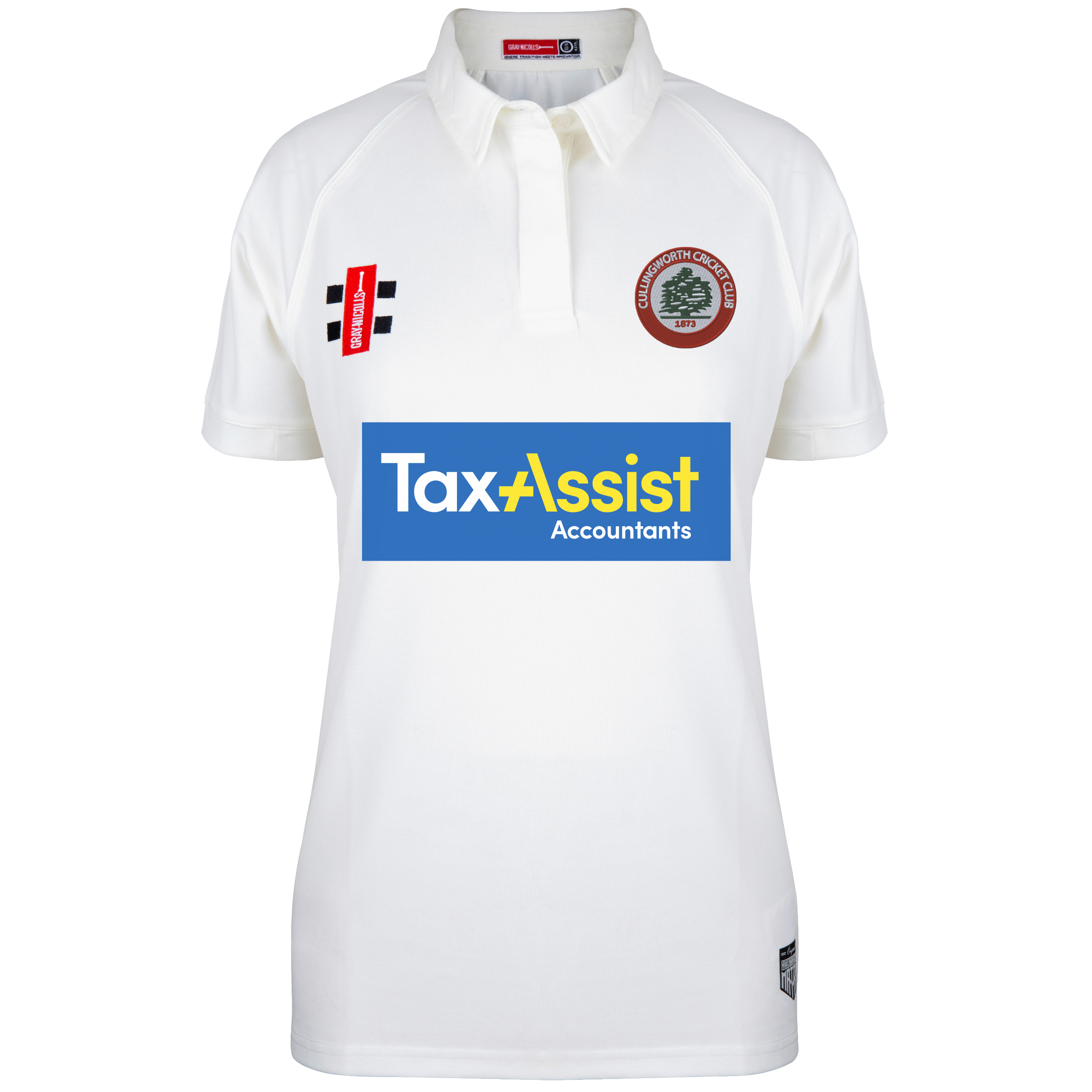 gray-nicolls-matrix-v2-maglia-cricket-manica-corta-donna-senior-cullingworth-cc- image 1
