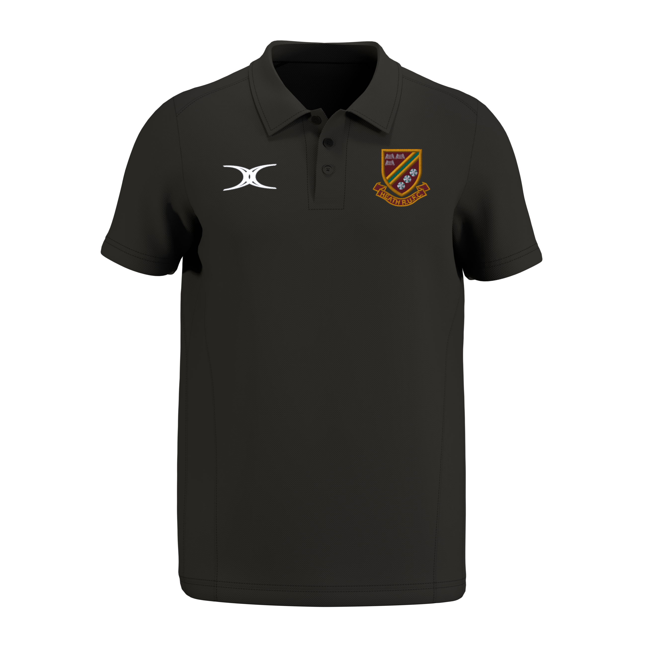 gilbert-rugby-heath-rufc-stainland-lions-polo-atom-junior-nera-manica-corta image 2