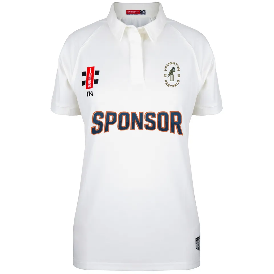 gray-nicolls-houghton-main-cc-donna-matrix-v2-maglia-cricket-manica-corta-avorio image 1