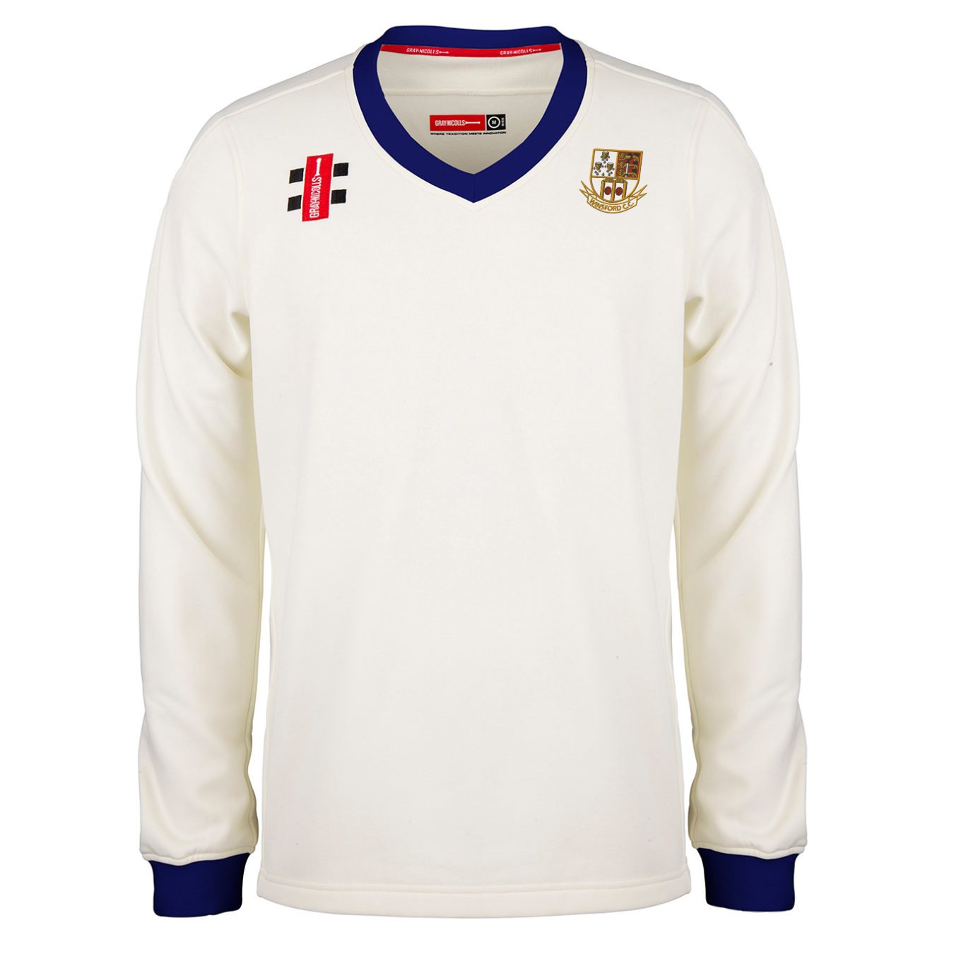 gray-nicolls-winsford-cricket-club-cheshire-maglione-match-pro-performance-junio image 1