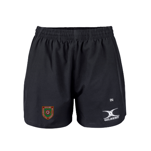 gilbert-rugby-petersfield-rfc-photon-pantaloncini-leisure-donna-nero image 1