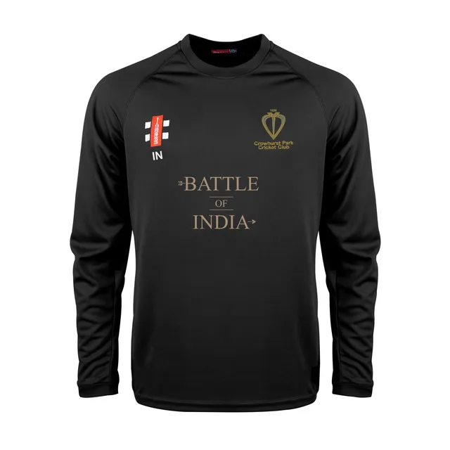 gray-nicolls-crowhurst-park-matrix-v2-t-shirt-manica-lunga-nera-senior image 1