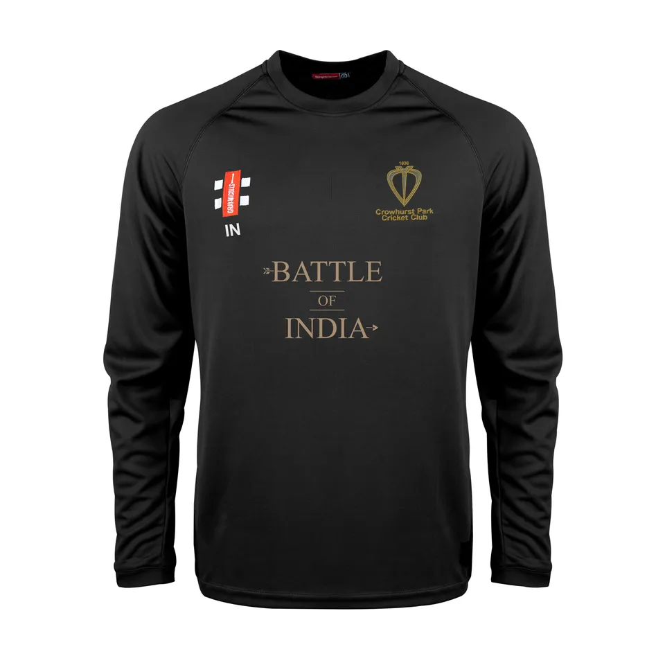 gray-nicolls-crowhurst-park-matrix-v2-t-shirt-manica-lunga-nera-senior image 1