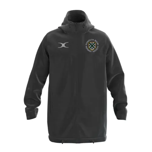 gilbert-rugby-tts-giacca-all-weather-senior-nero-plymouth-rugby-referee-society image 1