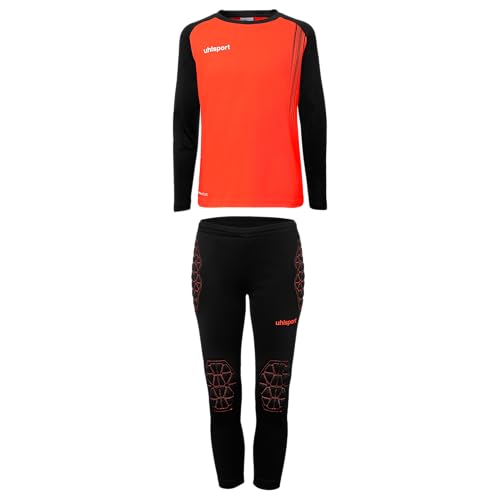 uhlsport-impulse-goalkeeper-set-junior-completo-portiere-bambino-maglia-pantalon image 4