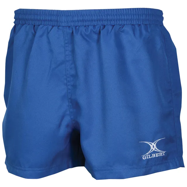 gilbert-rugby-saracen-match-shorts-junior-pantaloncini-da-rugby-nero-blu-navy image 1