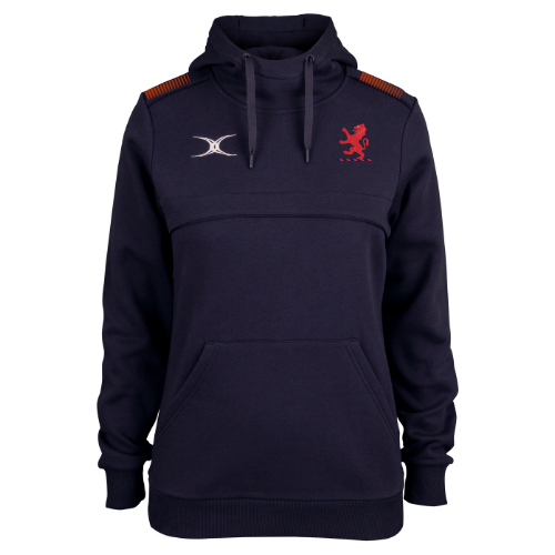 gilbert-rugby-photon-felpa-con-cappuccio-donna-london-scottish-f-c-blu-navy image 1