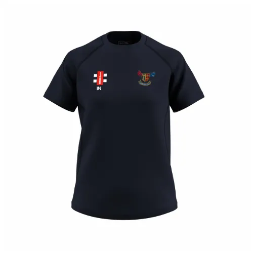 gray-nicolls-mayfield-cricket-club-gts-t-shirt-donna-blu-navy-manica-corta image 1