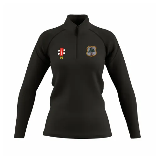 gray-nicolls-fulwood-broughton-cc-pile-gts-1-4-zip-donna-nero image 1